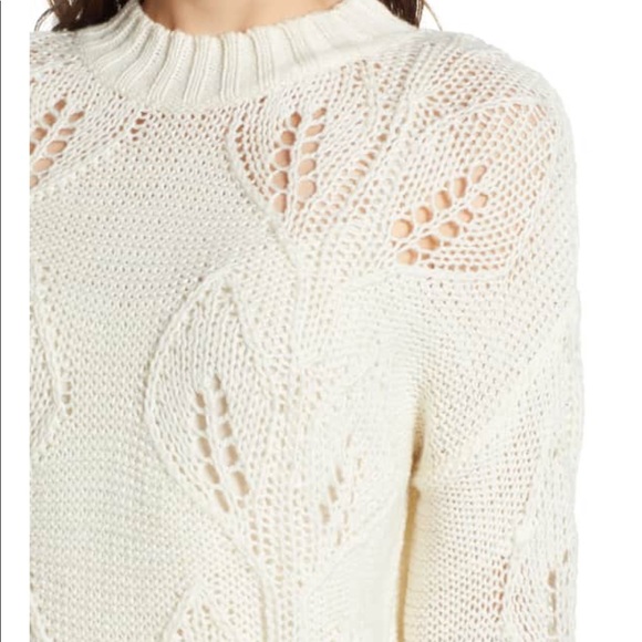 Bishop and Young cream botanical knit sweater - Picture 5 of 6